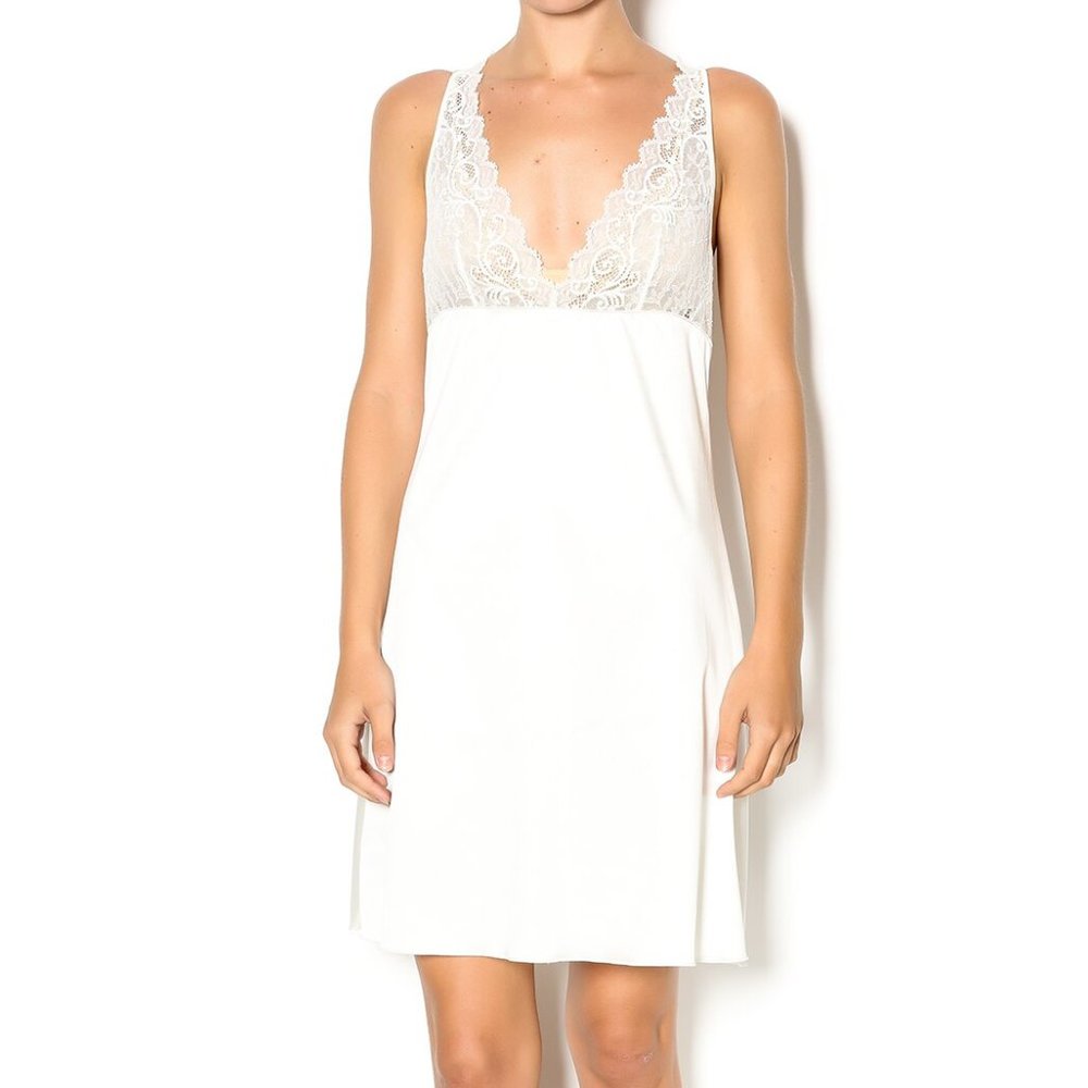 Simone Perele ivory nightdress - size 1